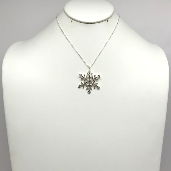 Crystal Snowflake Necklace