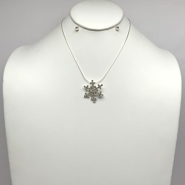Crystal Snowflake Necklace