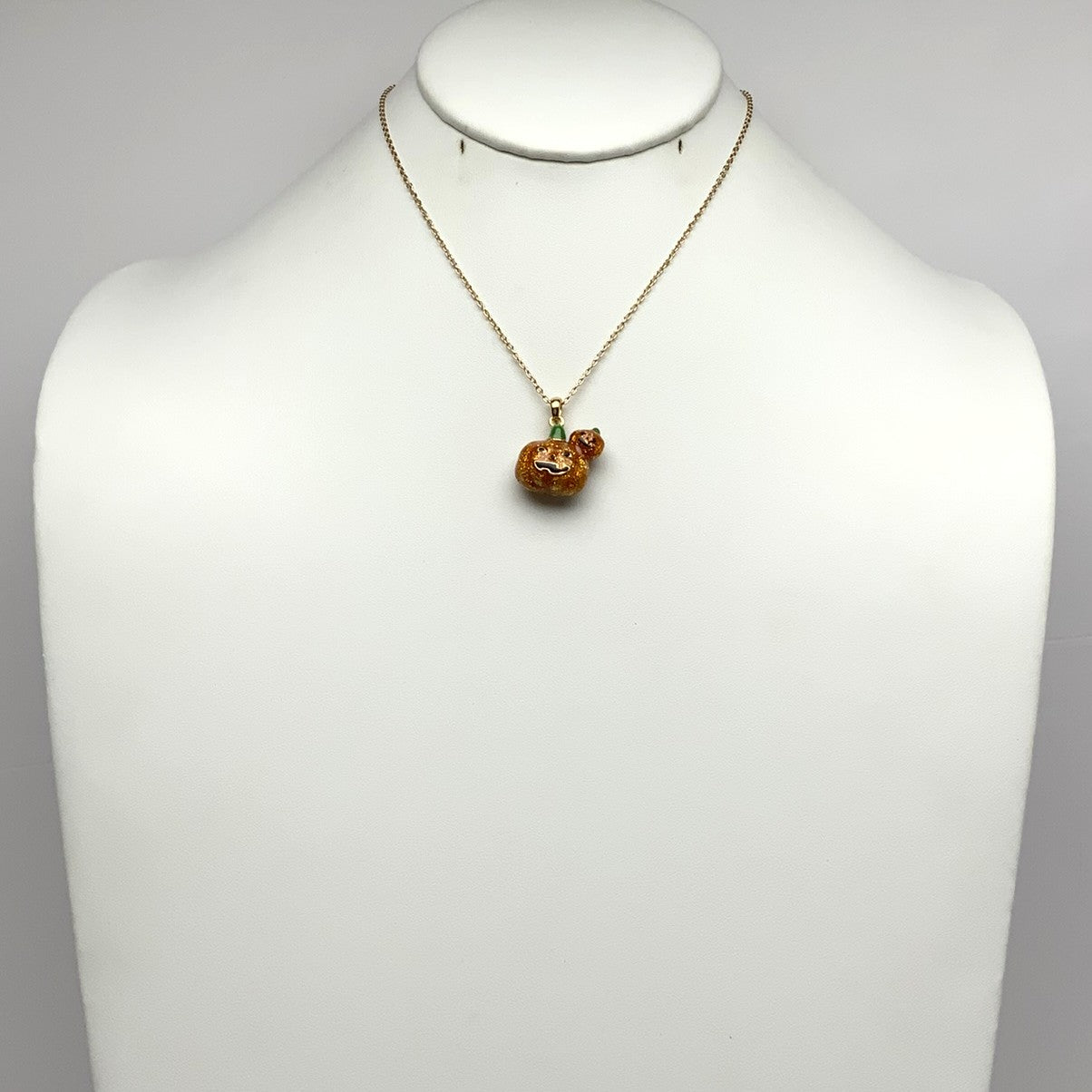 3D Pumpkin Necklace