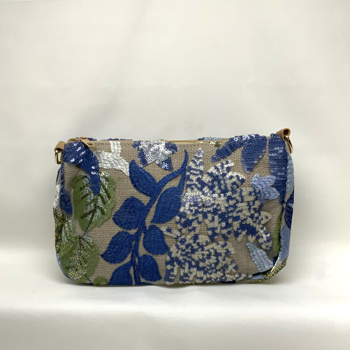 Flower Sequin Purse