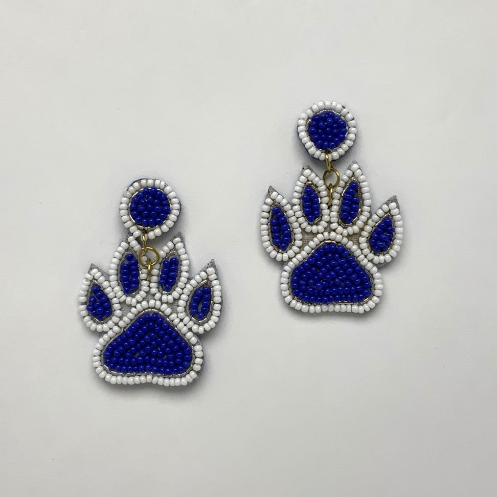 Dog Paw Earrings