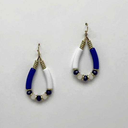 Beaded Teardrop Earrings
