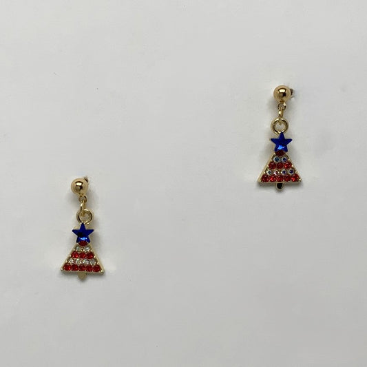 Patriotic Christmas Tree