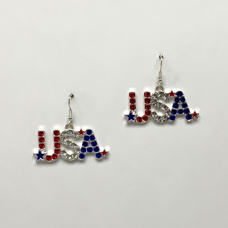 USA Bling Earrings