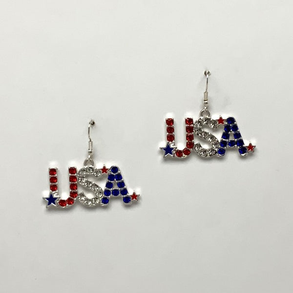 USA Bling Earrings