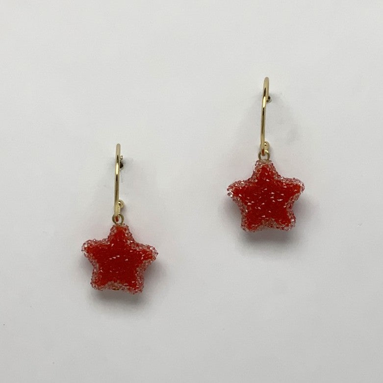 Crystallized Star Earrings