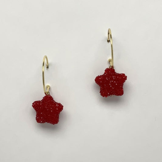 Crystallized Star Earrings