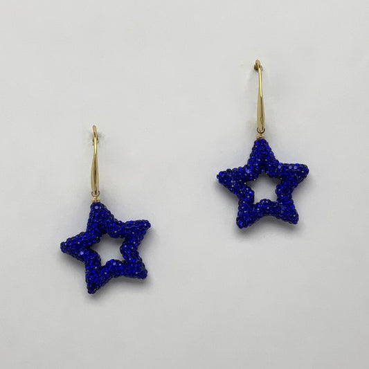 Crystal Star Earrings