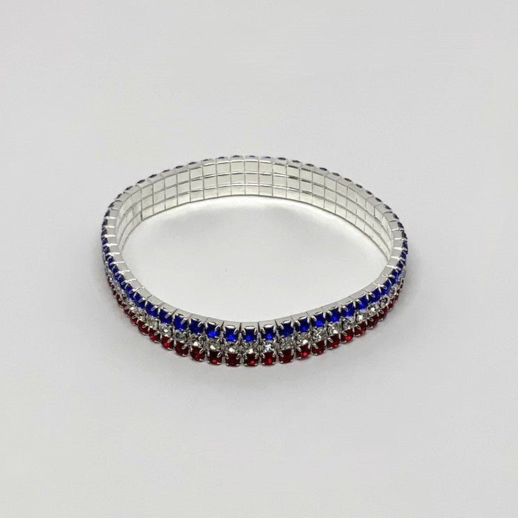 Patriotic Crystal Bracelet
