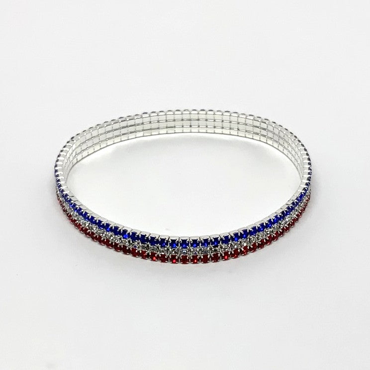 Patriotic Crystal Bracelet