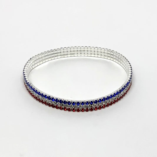 Patriotic Crystal Bracelet