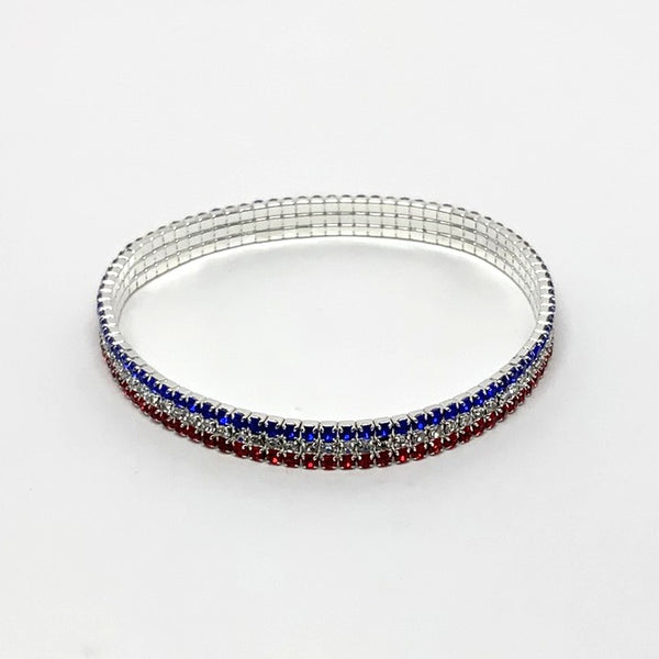 Patriotic Crystal Bracelet