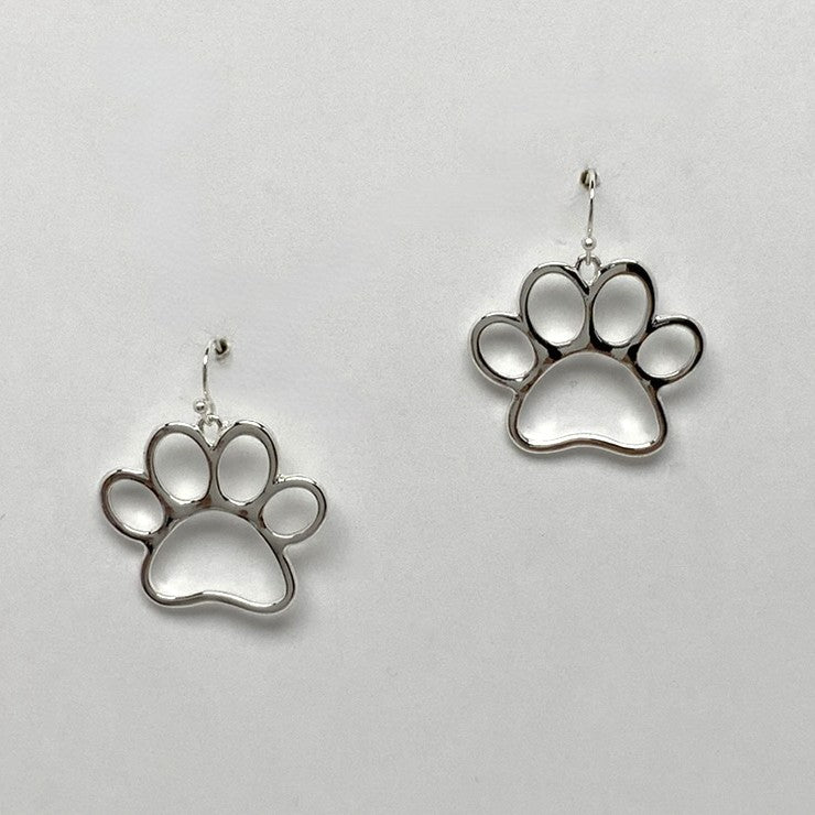 Paw Outline Earrings