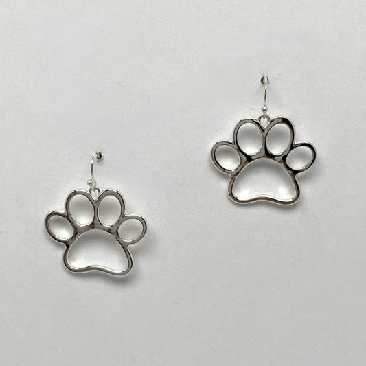 Paw Outline Earrings