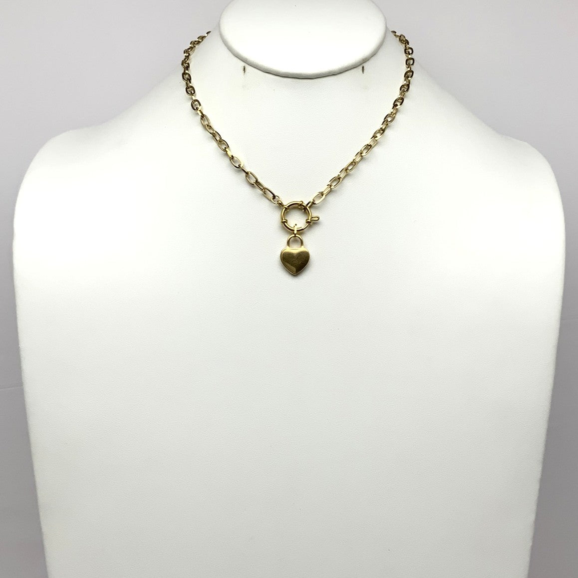 Heart Lock Necklace