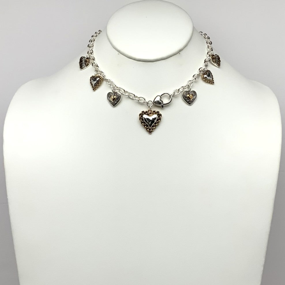 Heart Charm Chain Necklace