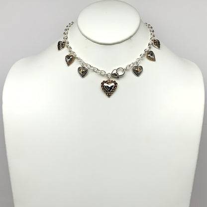 Heart Charm Chain Necklace