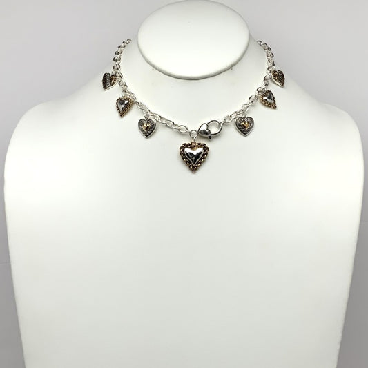 Heart Charm Chain Necklace