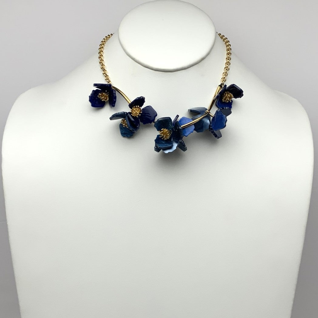 Flower Lucite Necklace