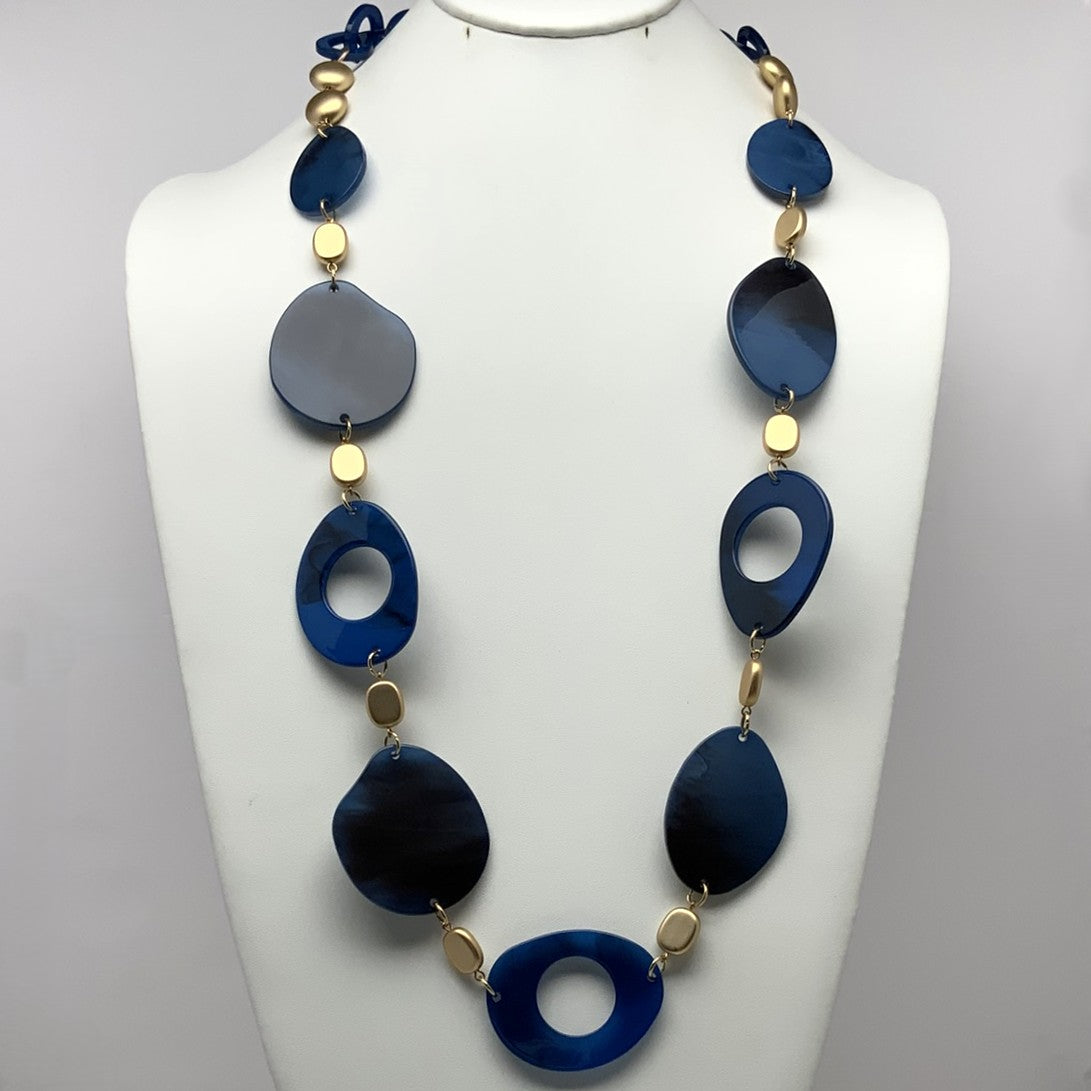 Lucite Shapes Necklace