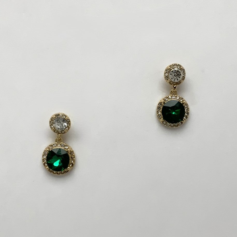 X-mas Crystal Drop Earrings