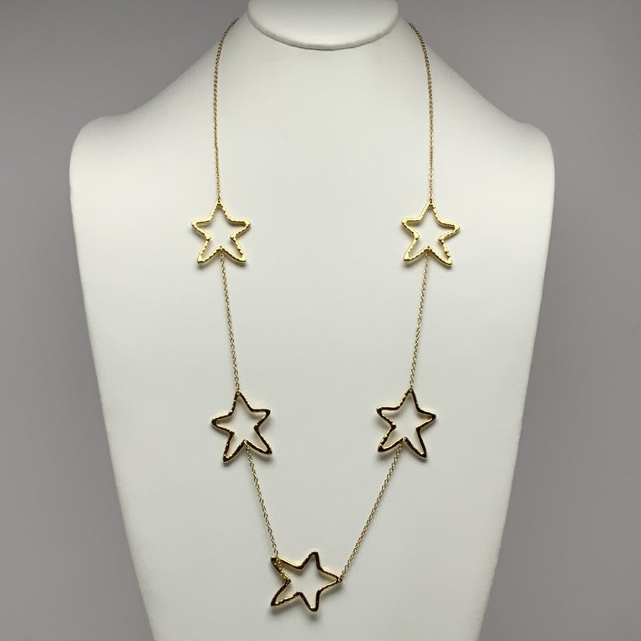 Long Star Necklace