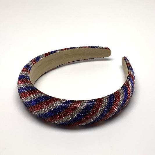 Fourth of July Striped Headbands
