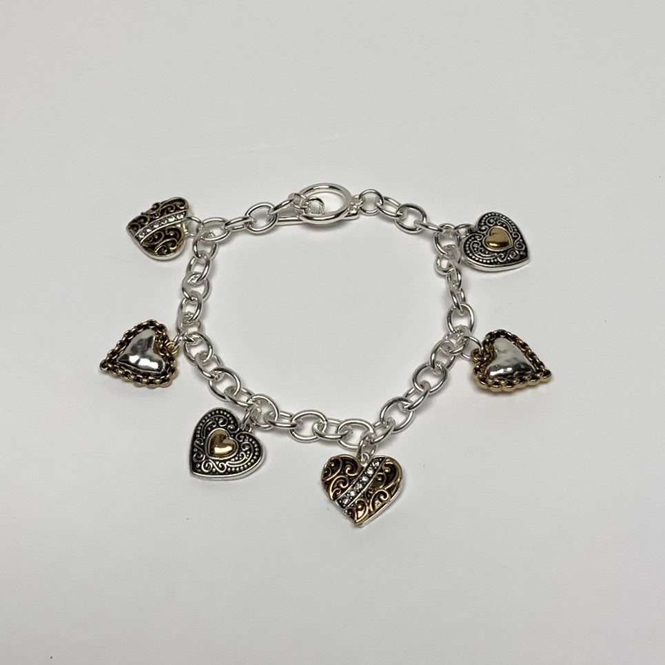 Western Heart Charm Bracelets