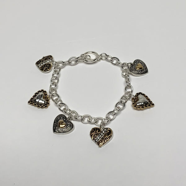 Western Heart Charm Bracelets