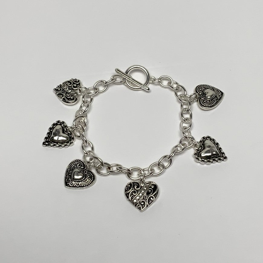 Western Heart Charm Bracelets