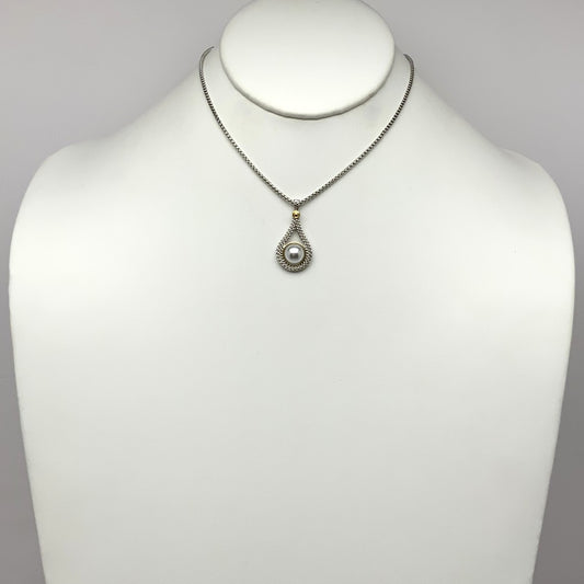 Teardrop Pearl Necklace