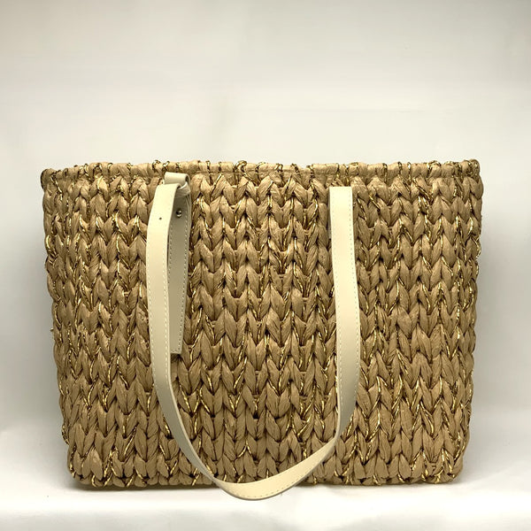 Large Twine Canvas Handbag (AC-117)