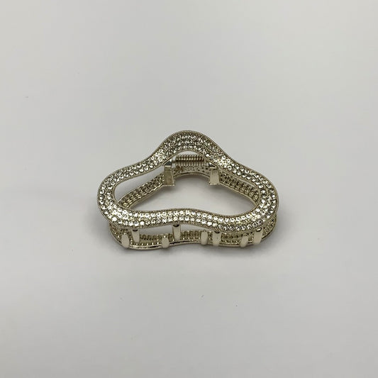 Small Wavy Crystal Hair Claw Clip