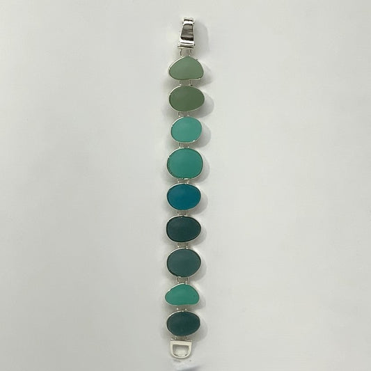 Sea Glass Magnetic Clasp Bracelet