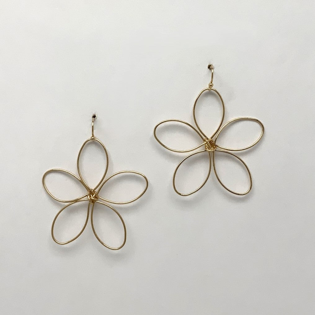 Flower Twist Earrings