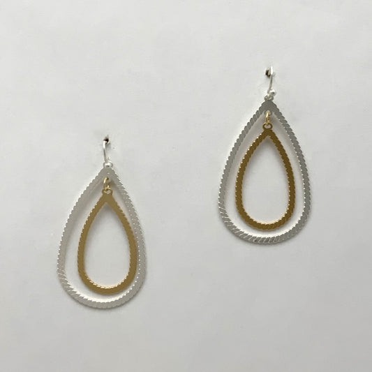 Double Teardrop Earrings