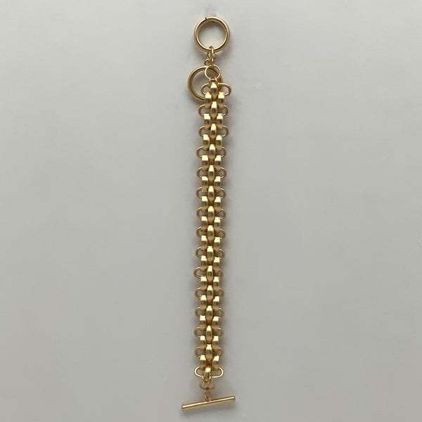 Chain Link Toggle Clasp Bracelet