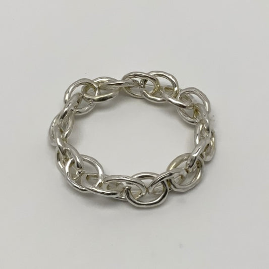 Skinny Designer Look Chain Link Stretch Bracelet