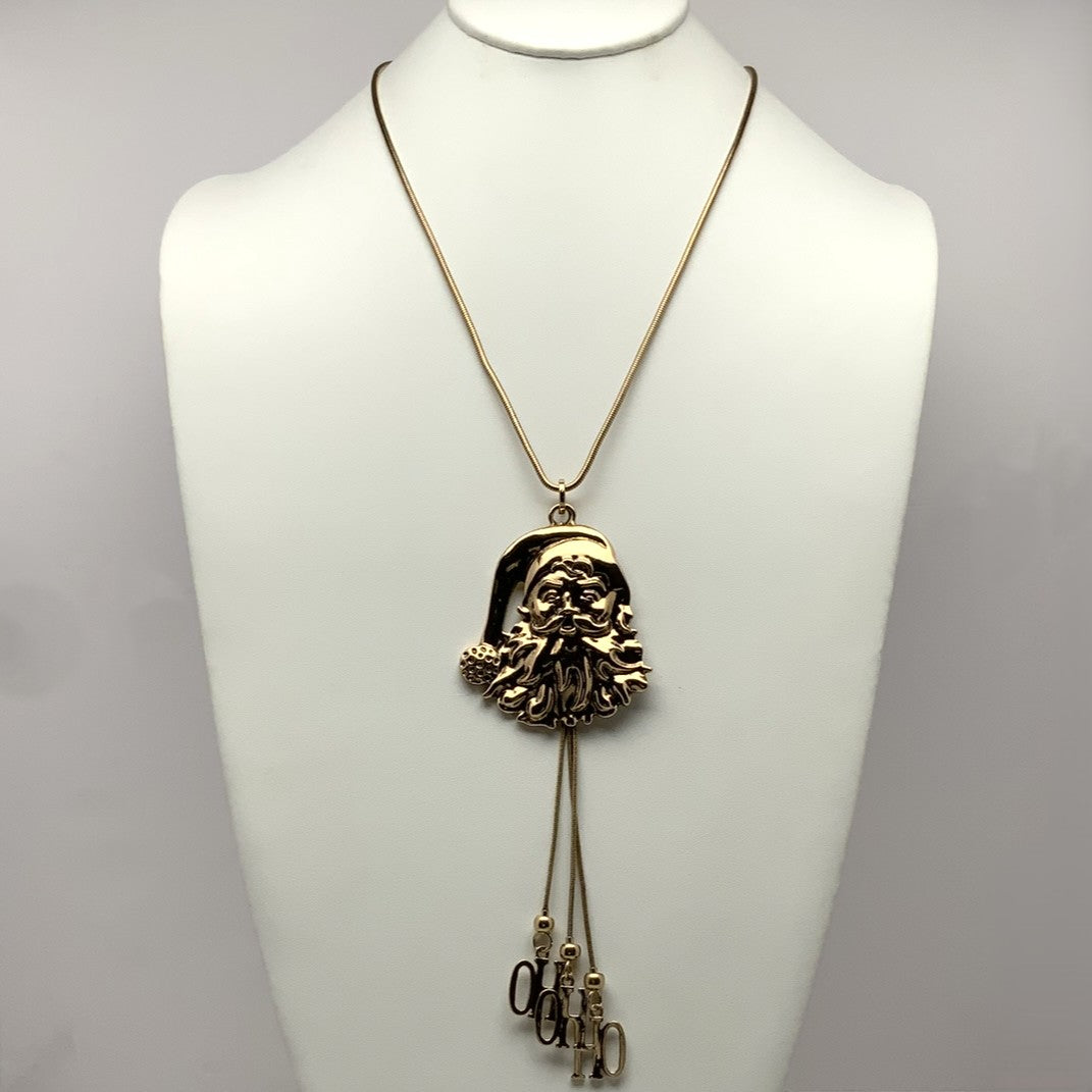 Santa Claus Drop Necklace