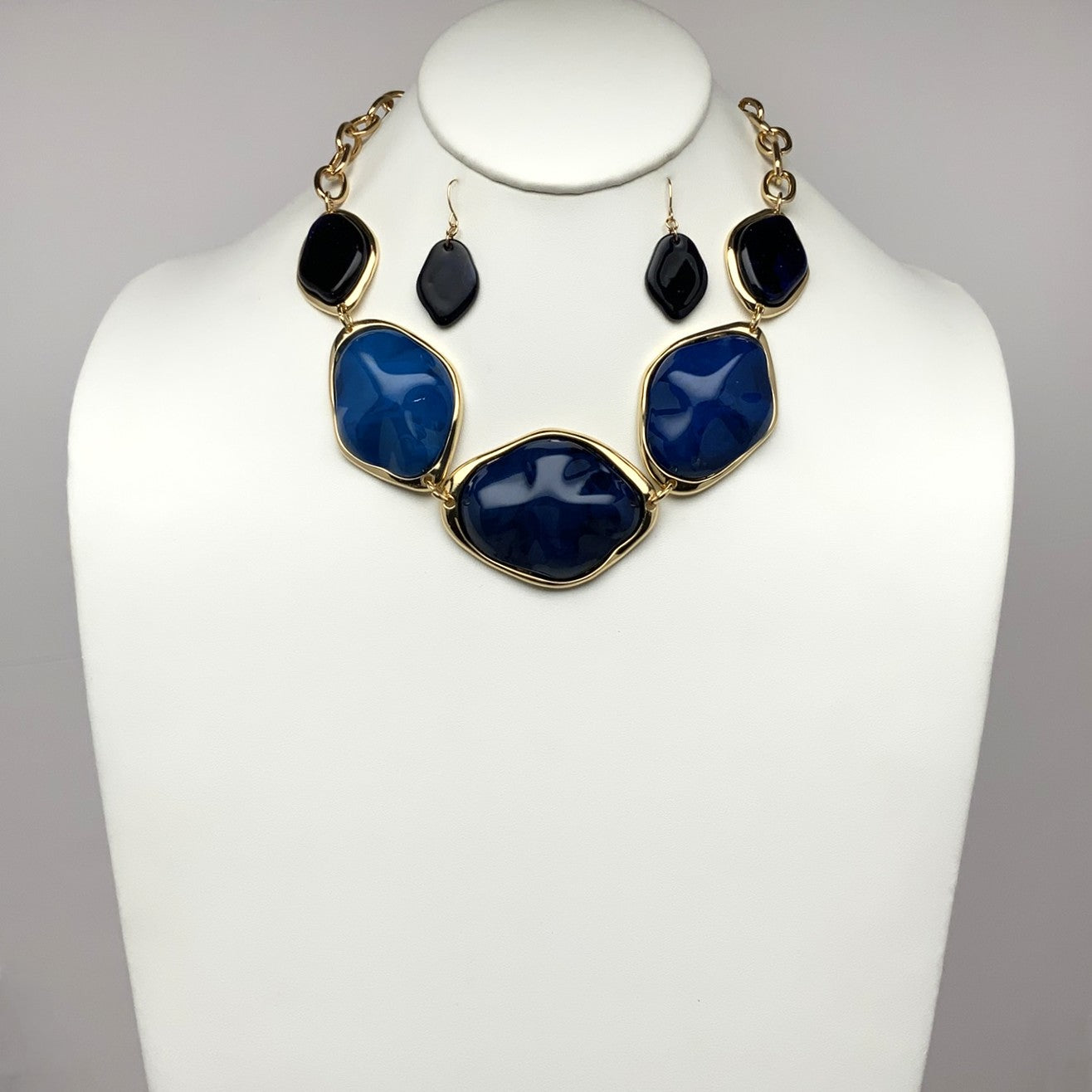 Geometric Stone Necklace