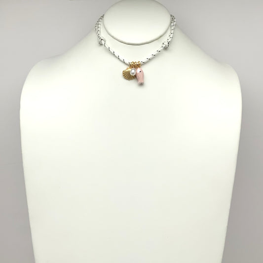 Adjustable Cord Sealife Charm Necklace