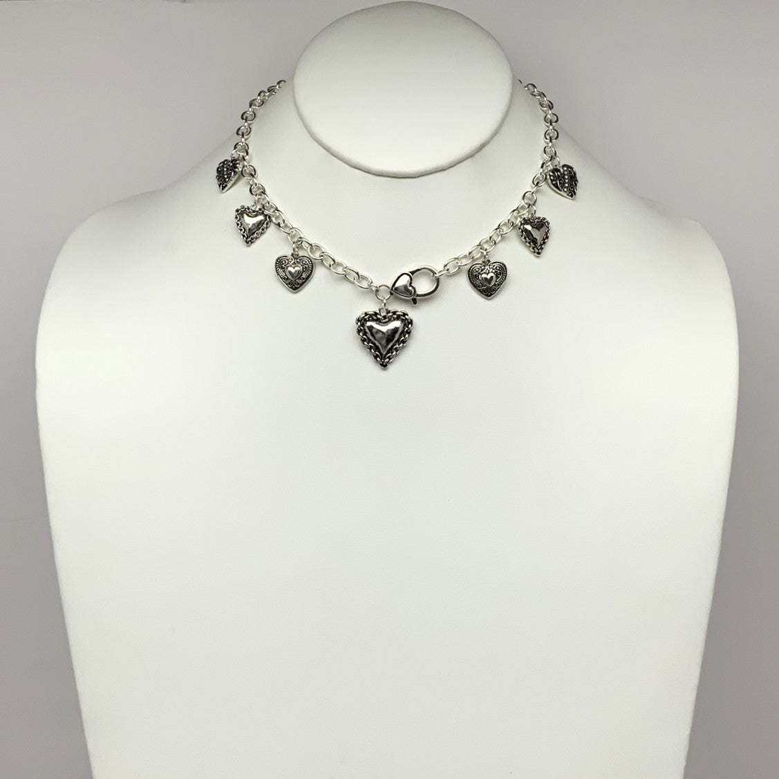Heart Charm Chain Necklace