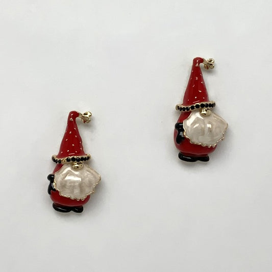 Santa Gnome Earrings