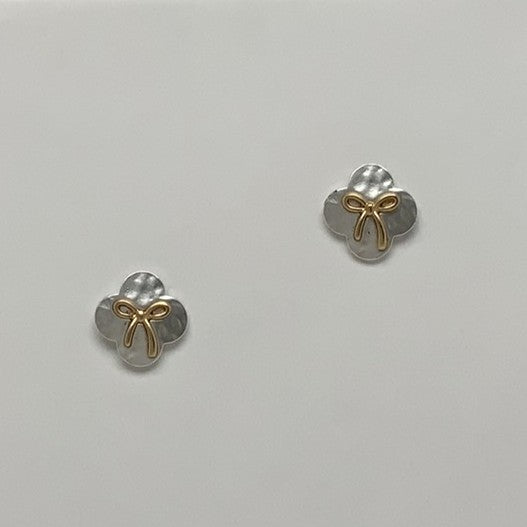 Clover Bow Earrings