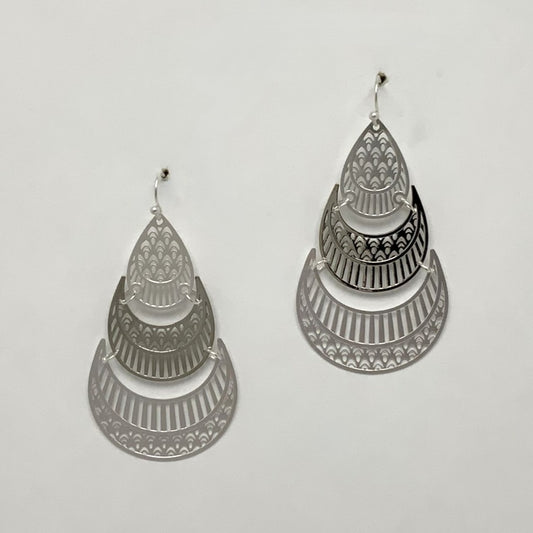 Drop Dangly Design Earrings