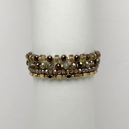 Designer Beaded Stack Bracelets