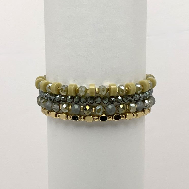 Designer Beaded Stack Bracelets