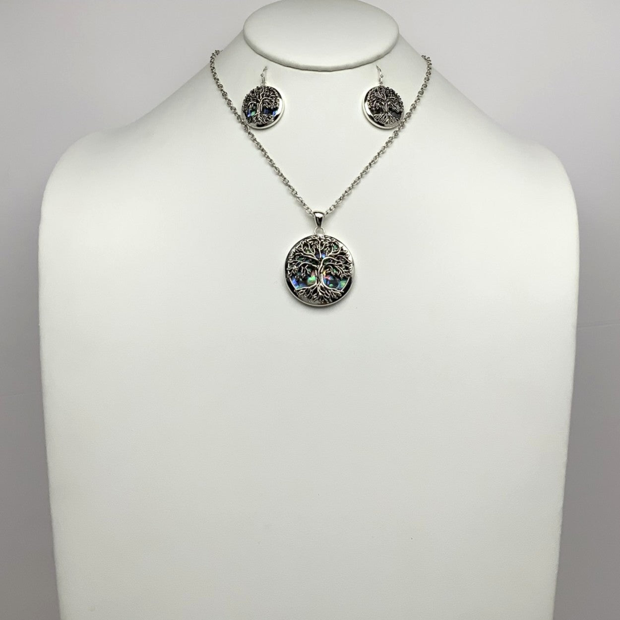 Tree of Life Pendant Necklace Set