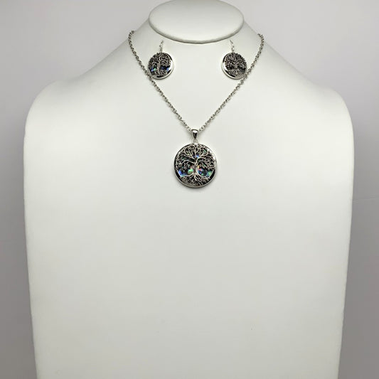 Tree of Life Pendant Necklace Set