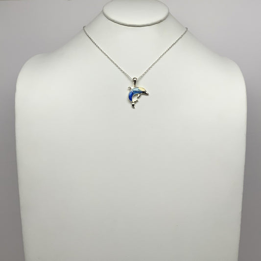 Split Enamel Dolphin Earrings